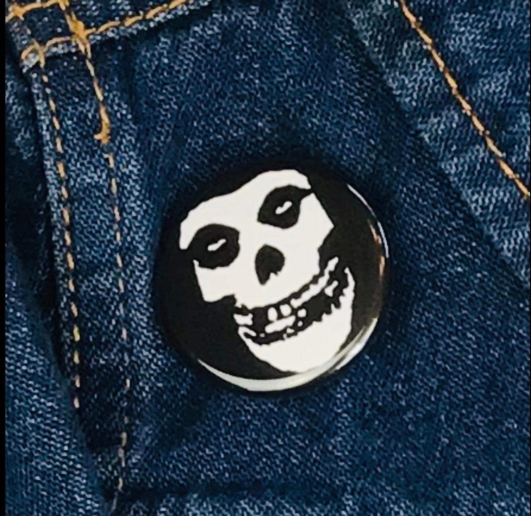 Kids Rock Denim Jacket Skull