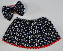 Sailor Skirt & Headband Set