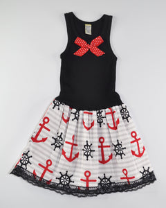 Sweet Sailor Tank Dress