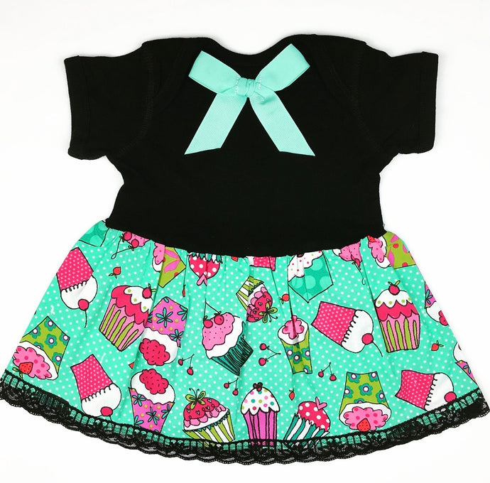 Cupcake Onesie Dress