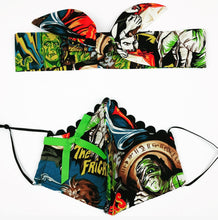 Monster Petite Designer Mask Headband Set
