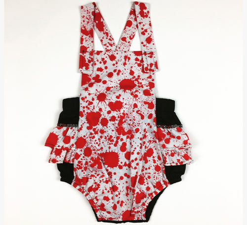 Baby Zombie Blood Spattered Romper