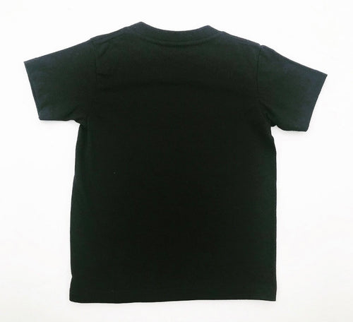 Black Cotton Kids  Rock T Shirt (Sub)