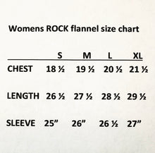 Black & Blue Plaid Woman's Rock Flannel Sub