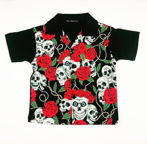 Red Skull and Roses