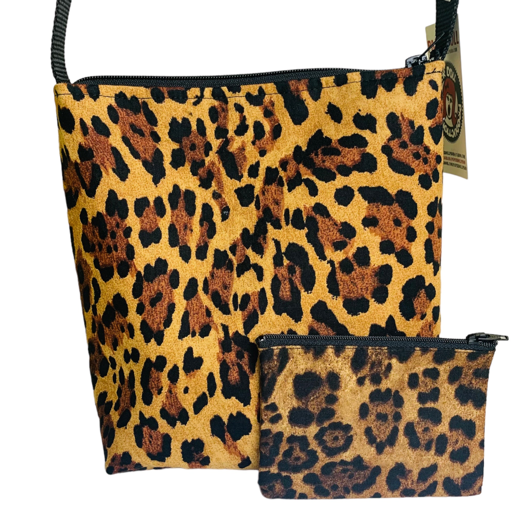 Leopard Sling Bag – Paper Doll Productions