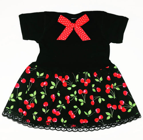 Black Cherry Onesie Dress