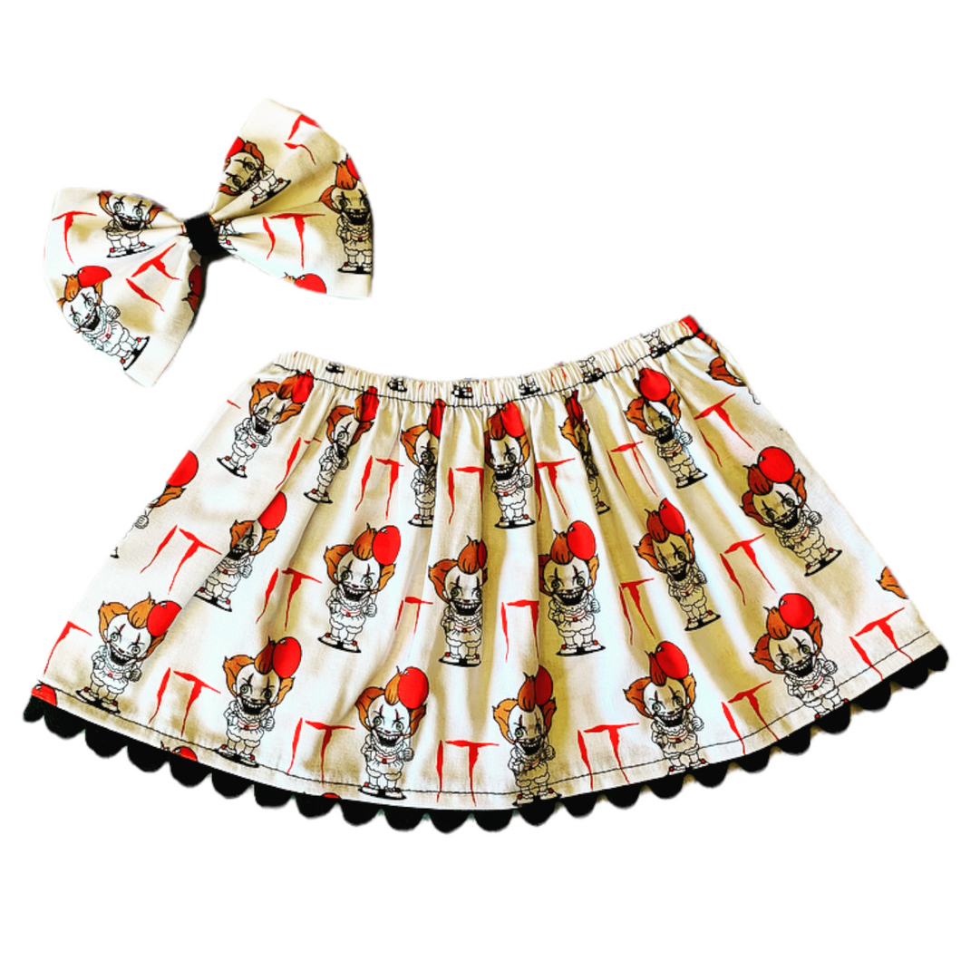 Clown Skirt and Headband Set