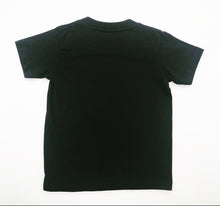 Black Cotton Kids Rock T Shirt (J.C.)