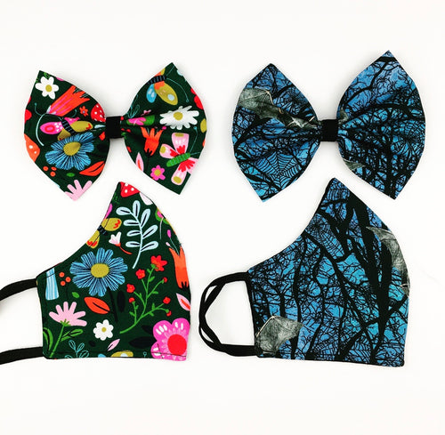 Trippy Mask /Bow Set
