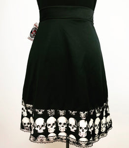 Black Skull Cyanide Skirt