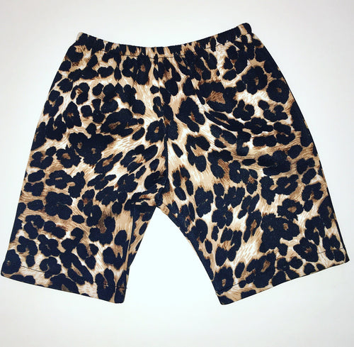 Leopard Cheetah Chinos Shorts