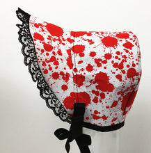 Zombie Blood Hand Made Baby Bonnet